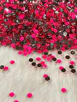 Neon Resin Rhinestones 3mm