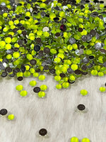 Neon Resin Rhinestones 3mm